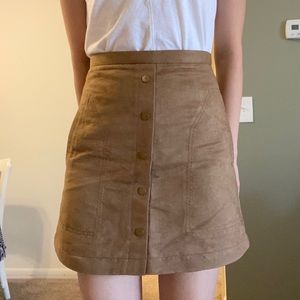 LAST CHANCE ❤️ Faux suede skirt from H&M